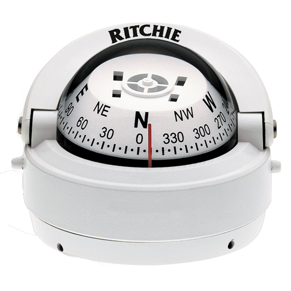 Ritchie S-53W Explorer Compass – Surface Mount – White [S-53W] Supply