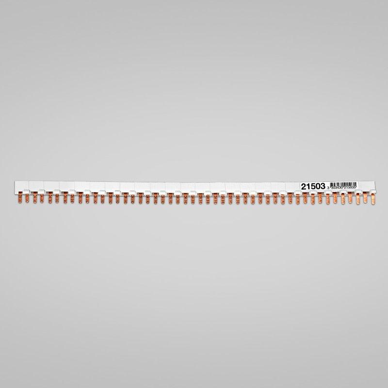 Export Breaker Accessories 1P+N 24*18mm Air Switch Comb Busbar DPN Double In Double Out 24 Circuit Connection Copper Bar Online now