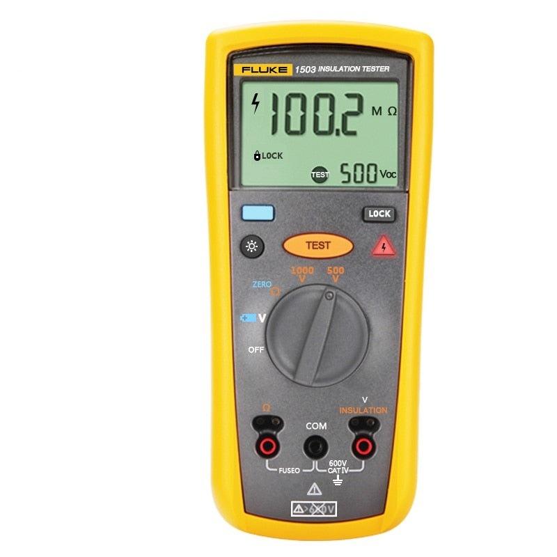 FLUKE 1503 Handheld High Precision 2500V High Voltage Insulation Tester Digital Multimeter Fashion