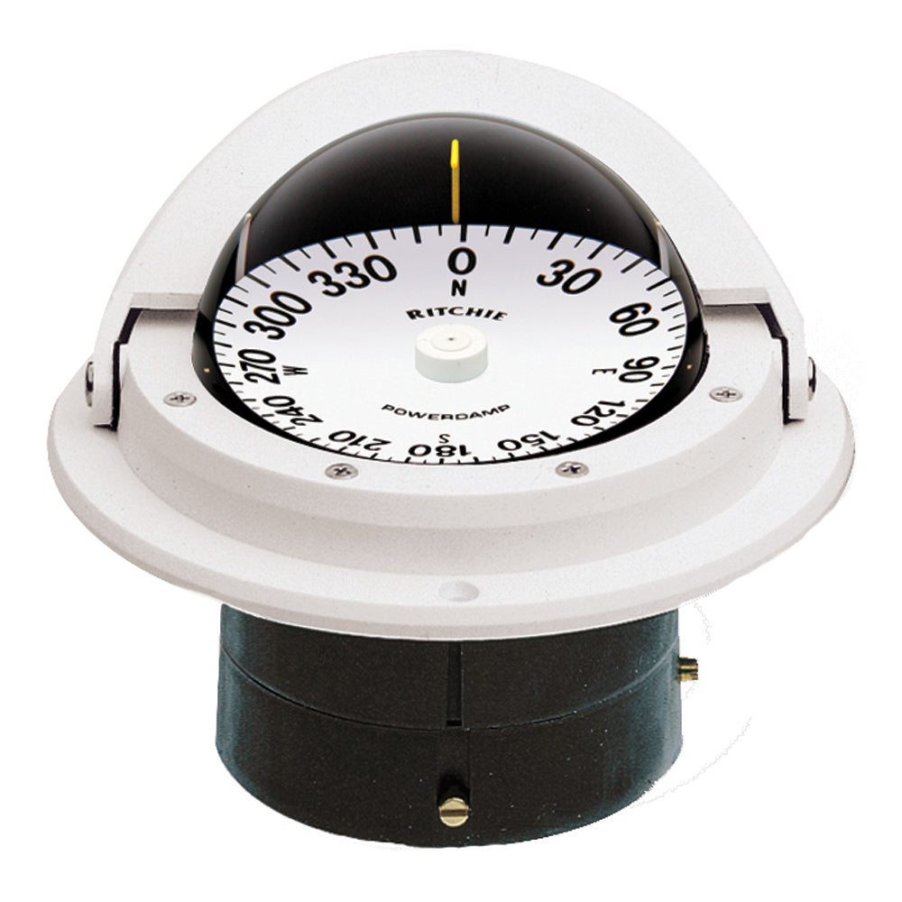 Ritchie F-82W Voyager Compass – Flush Mount – White [F-82W] Fashion