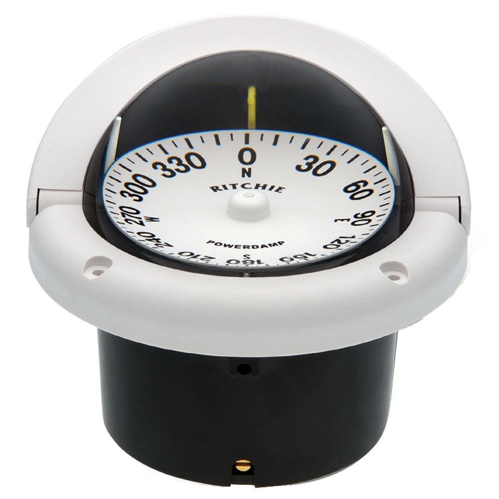 Ritchie HF-742W Helmsman Compass – Flush Mount – White [HF-742W] Online
