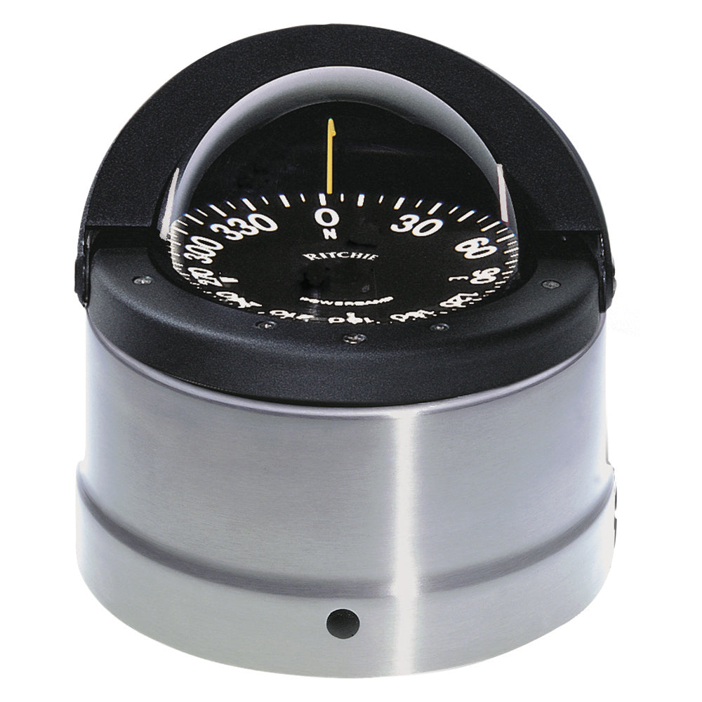 Ritchie DNP-200 Navigator Compass – Binnacle Mount – Polished Stainless Steel/Black [DNP-200] on Sale