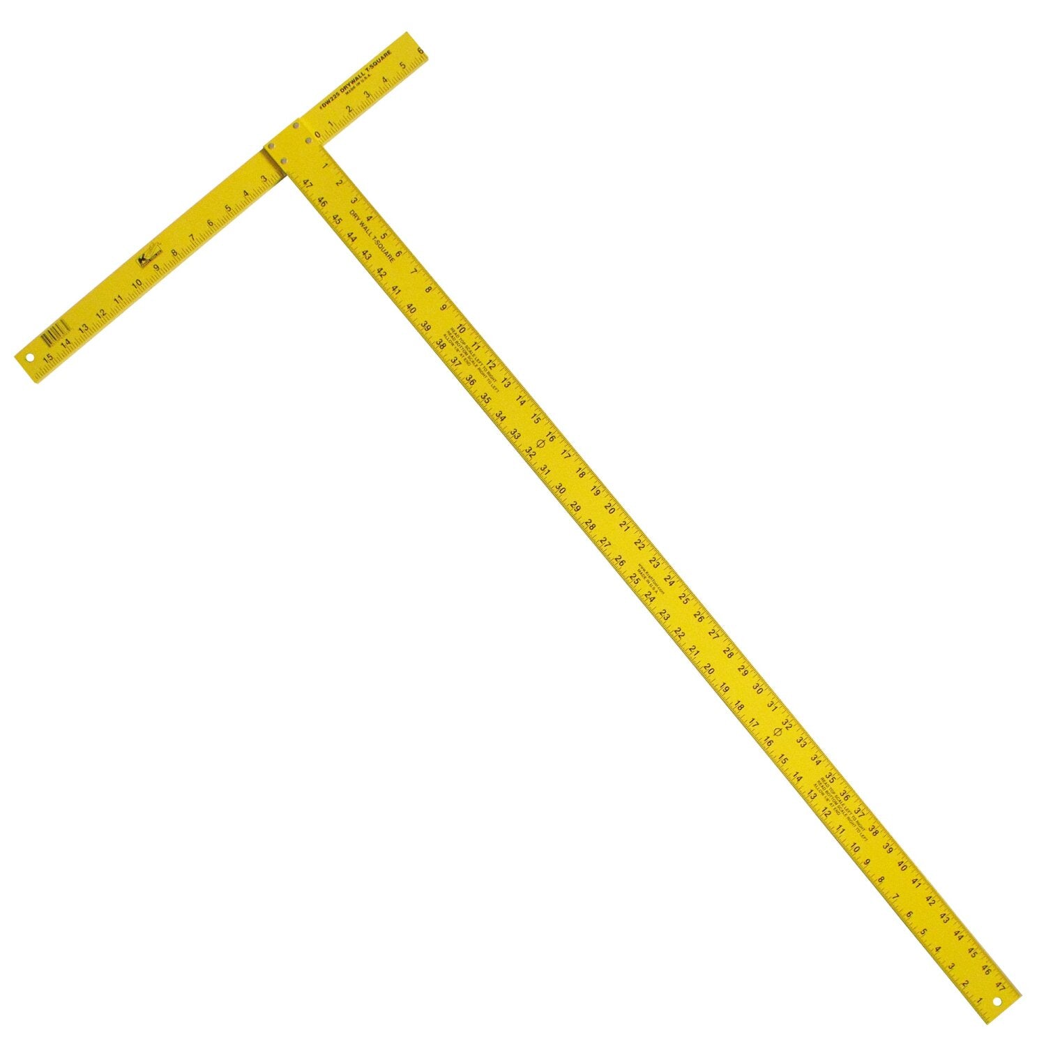 Kraft Tool DW225 48″ High-Visibility Drywall T-Square 3/16″ Thick Online Sale