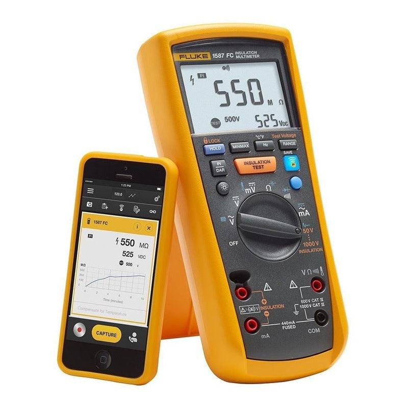 Fluke 1587FC/1577 Insulation Multimeter High Voltage Resistance Tester Fashion