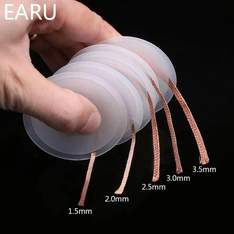 Flux Sucker Solder Remover|1.5mm 2mm 2.5mm 3mm 3.5mm Width 1.5M Length Online Sale