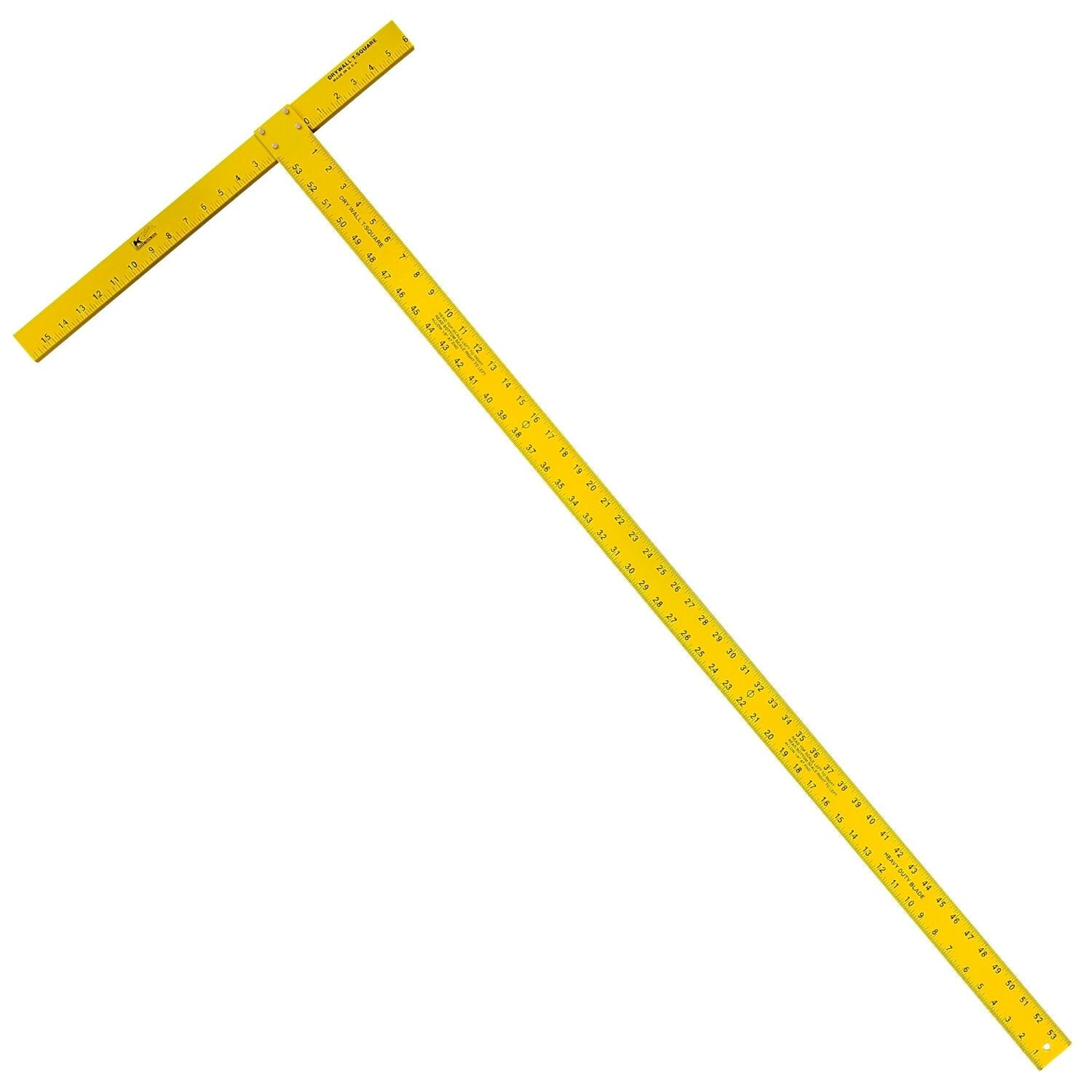 Kraft Tool DW226 54″ High-Visibility Drywall T-Square 3/16″ Thick Fashion
