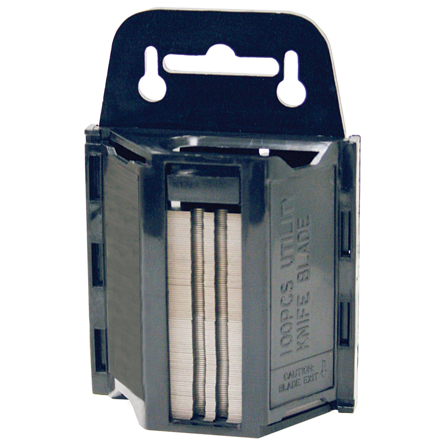 Kraft Tool DW079 Professional Heavy-Duty Utility Knife Blade 100 Pack Dispenser Hot on Sale