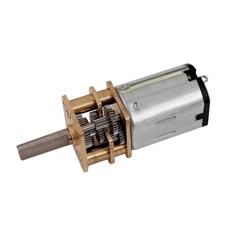 GA12-N20 DC 3V 6V 12V Micro Metal Gear Motor Gear Wheel Gear Motor 30RPM up to 1000RPM Online