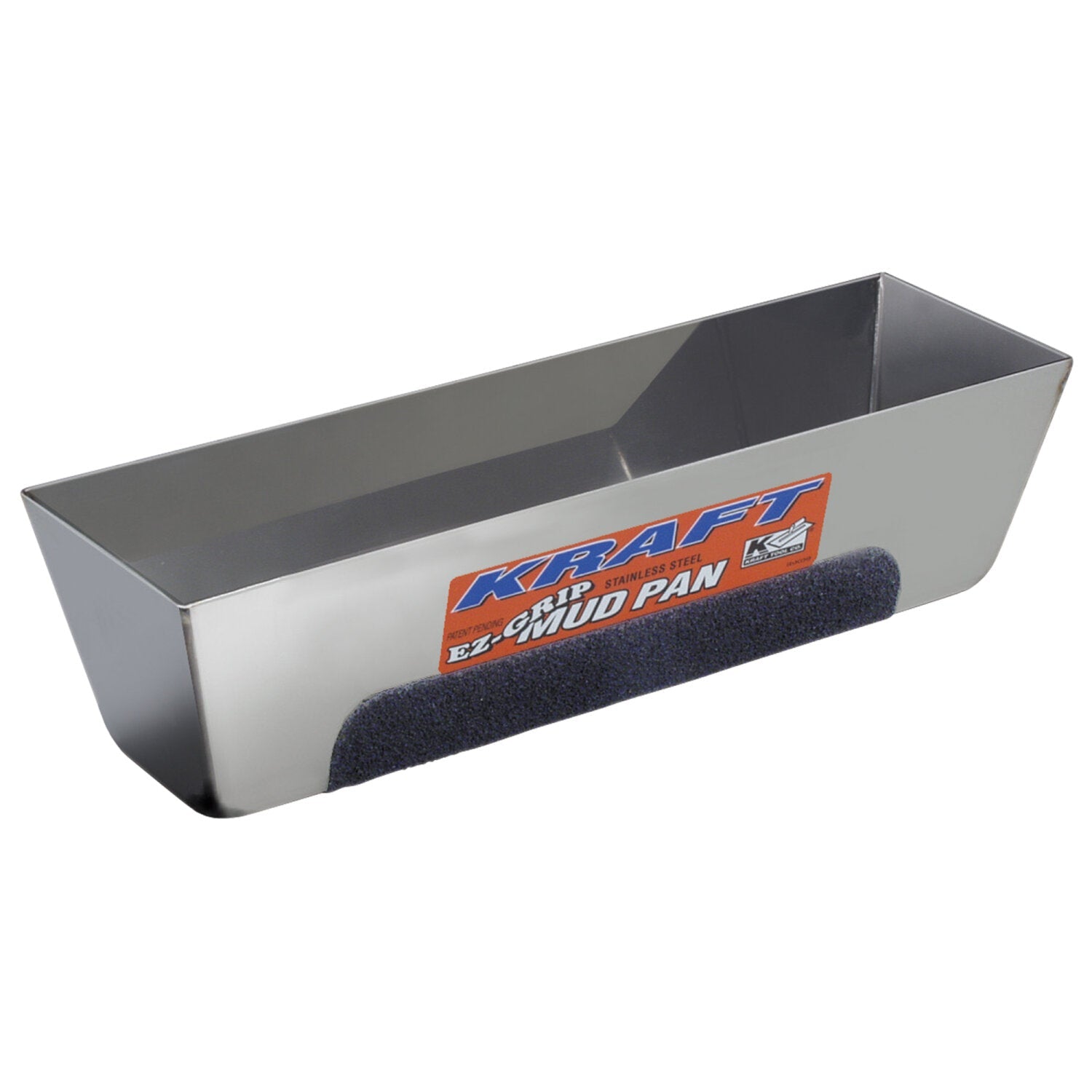 Kraft Tool DW723 10″ Stainless Steel Round Bottom EZ-Grip Mud Pan Discount