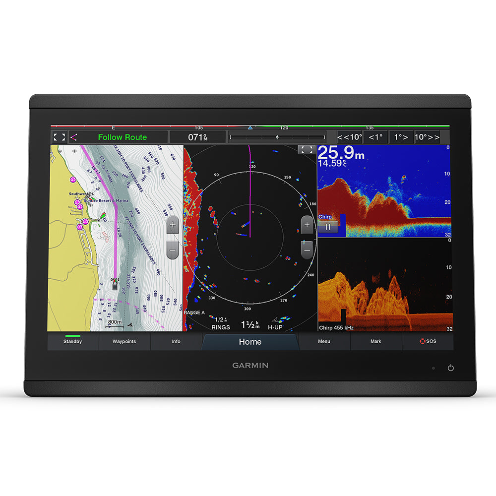 Garmin GPSMAP 8416xsv 16″ Chartplotter/Sounder Combo w/Worldwide Basemap  Sonar [010-02093-02] Supply
