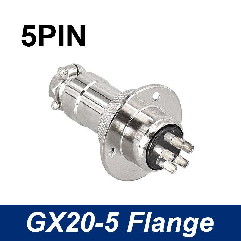 GX20 Connecotor flange mounting aviation plug male and female 2Pin – 15pin connectors Online now