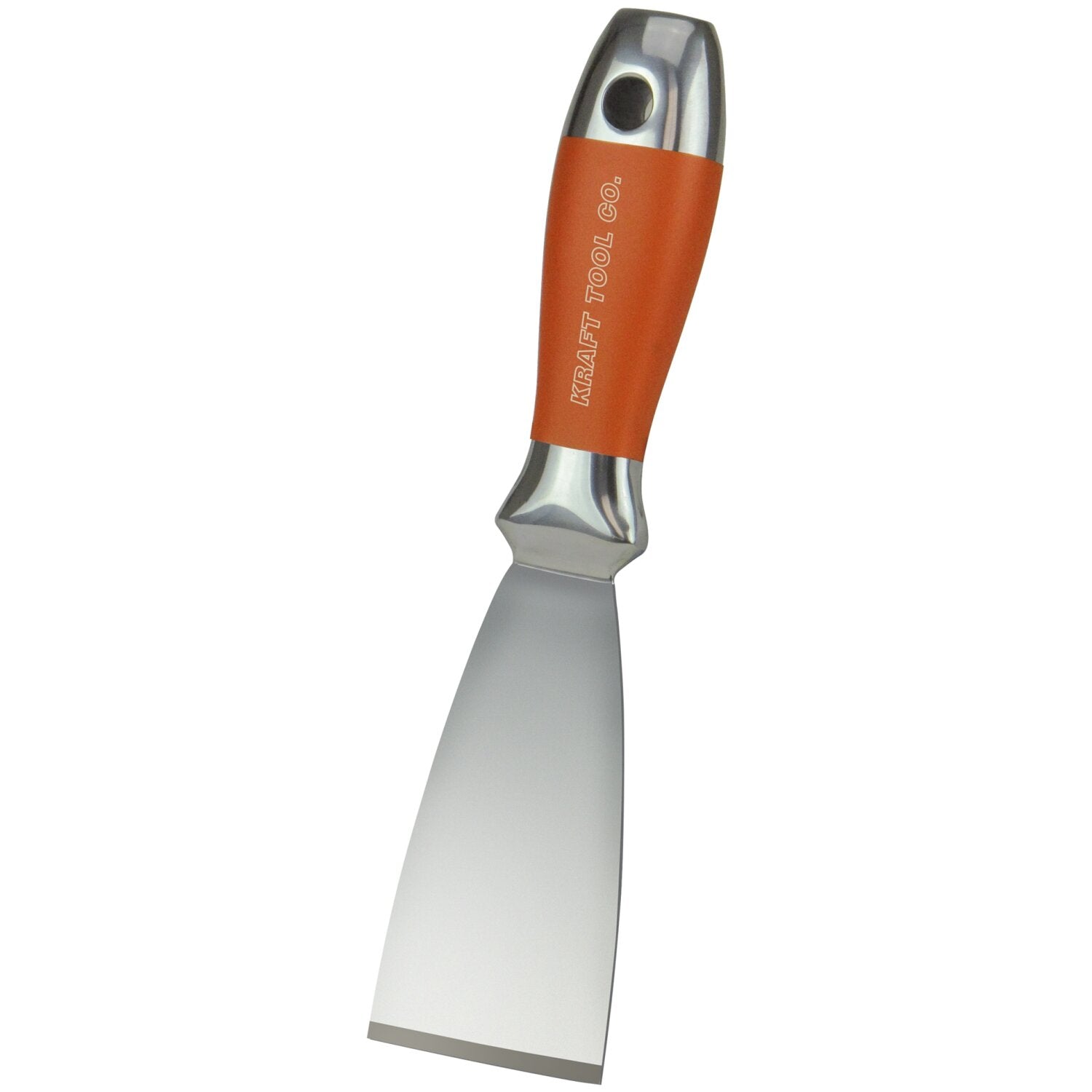 Kraft Tool DW704PF Elite Series 1-1/2″ Chisel Tip All Stainless Steel Putty Knife with Sure Grip on Sale