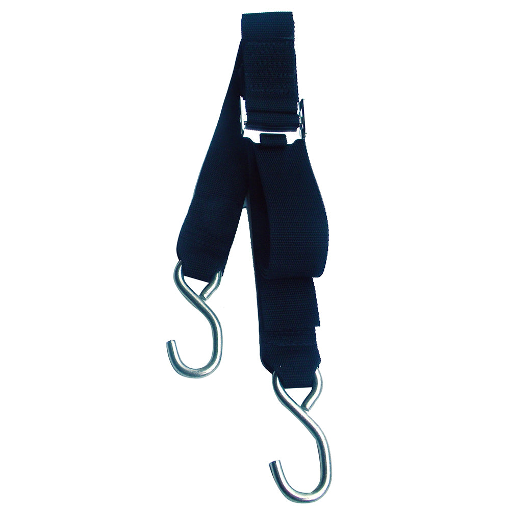 Rod Saver Stainless Steel Roller Buckle Gunwale Tie-Down – 2″ x 13 [SS/GW213] Online Sale