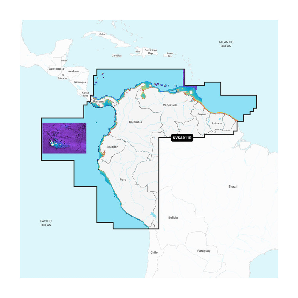 Garmin Navionics Vision+ NVSA011R South America (North) [010-C1452-00] Online Hot Sale