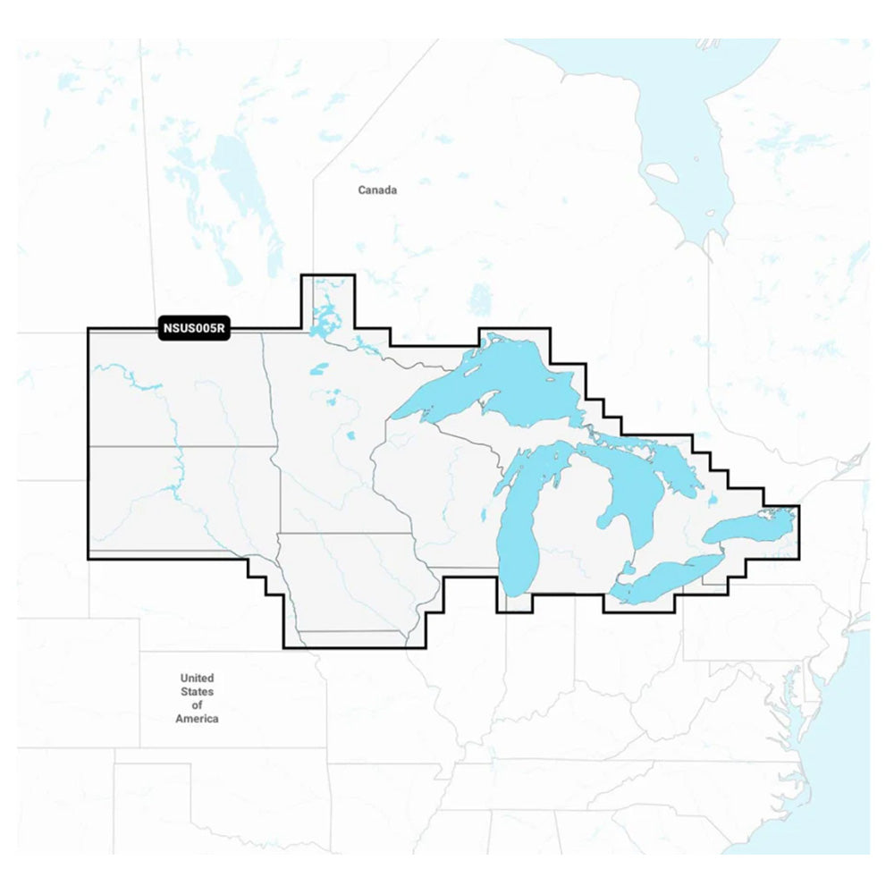 Garmin Navionics+ NSUS005R U.S. North  Great Lakes [010-C1289-20] Fashion