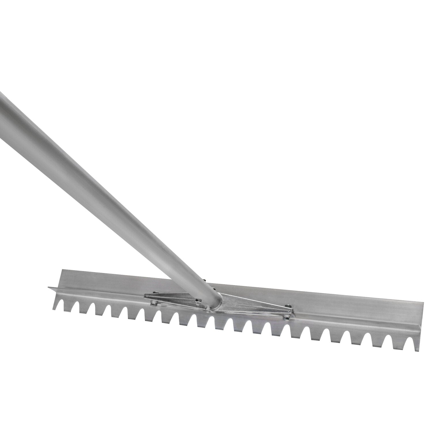 Kraft Tool GG830F 30″ Flat Teeth Magnesium Asphalt Lute with 7′ Handle on Sale
