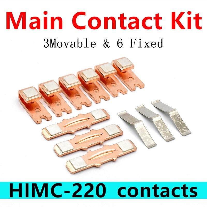 HIMC-220 AC Contactor Spare Parts Main Contact kit Moving and Stationary Contacts Online Hot Sale