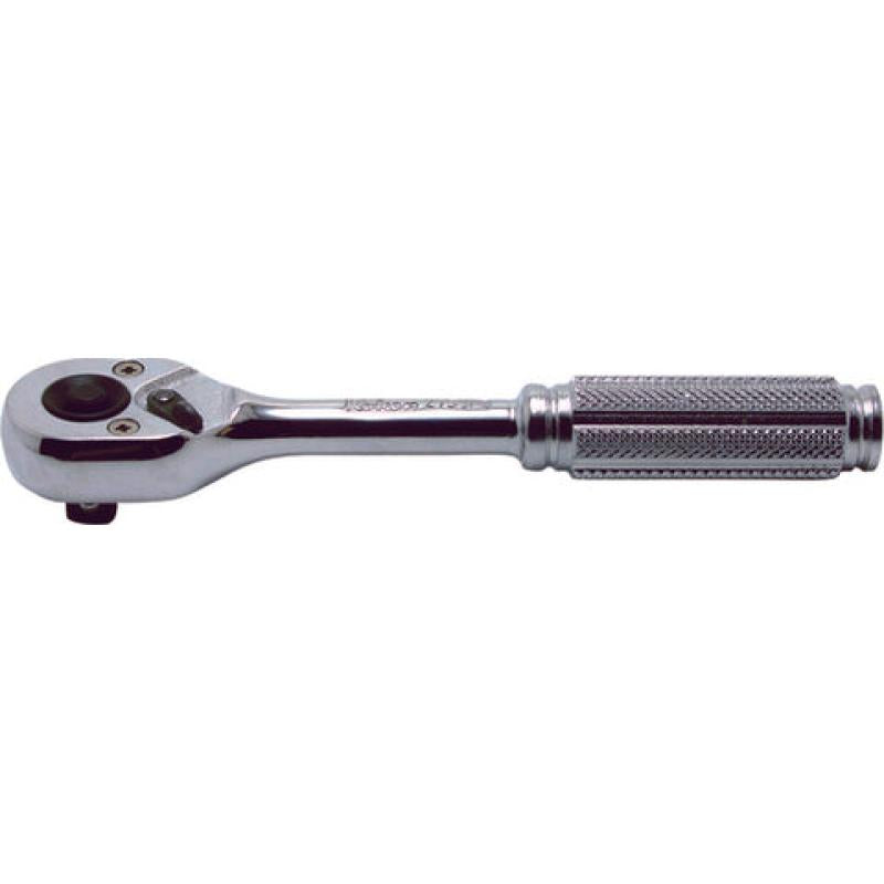 Ko-Ken 2753NB 1/4 Sq. Dr. Ratchet Handle 20 teeth Push Button Length 115mm Metal Handle Discount