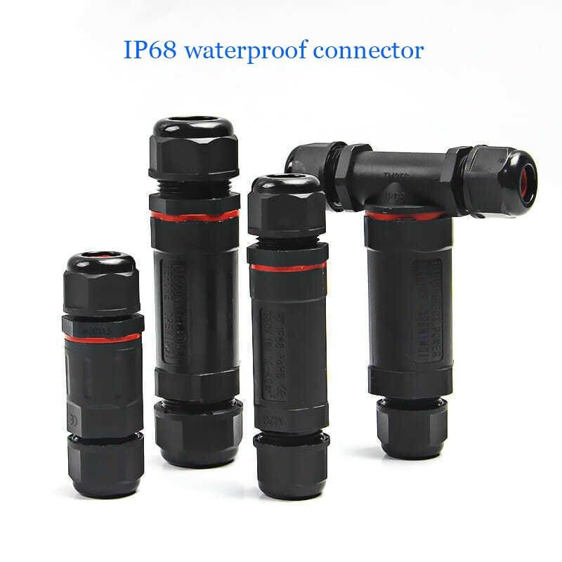 IP68 cable waterproof connector quick connector installation 2/3/4/5 pin optional Online