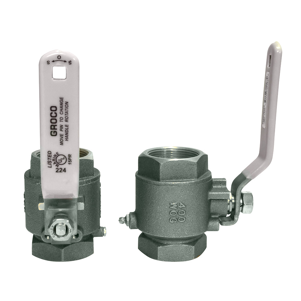 GROCO 1″ NPT Stainless Steel In-Line Ball Valve [IBV-1000-S] Online Hot Sale