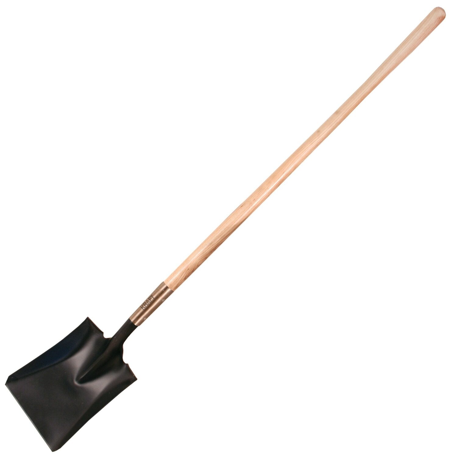 Kraft Tool GG861 Square Point Shovel with 48″ Long Wood Handle on Sale
