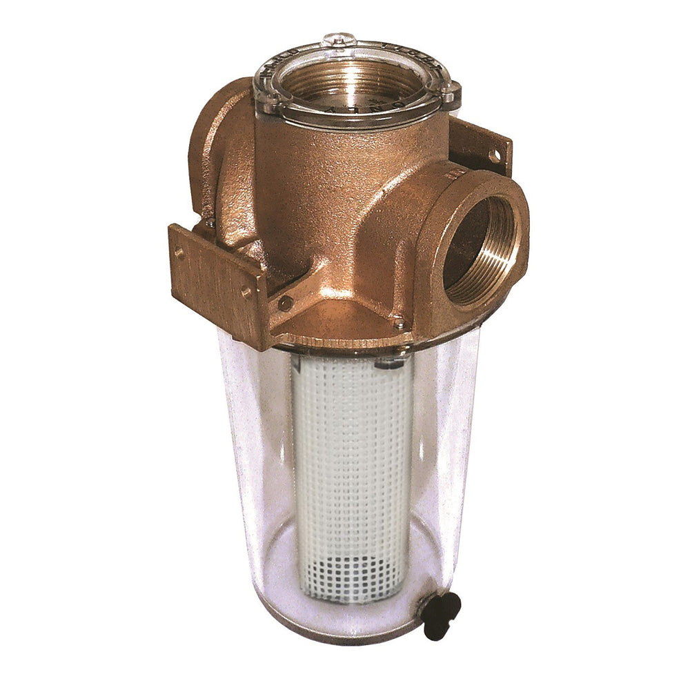GROCO ARG-1500 Series 1-1/2″ Raw Water Strainer w/Non-Metallic Plastic Basket [ARG-1500-P] Fashion