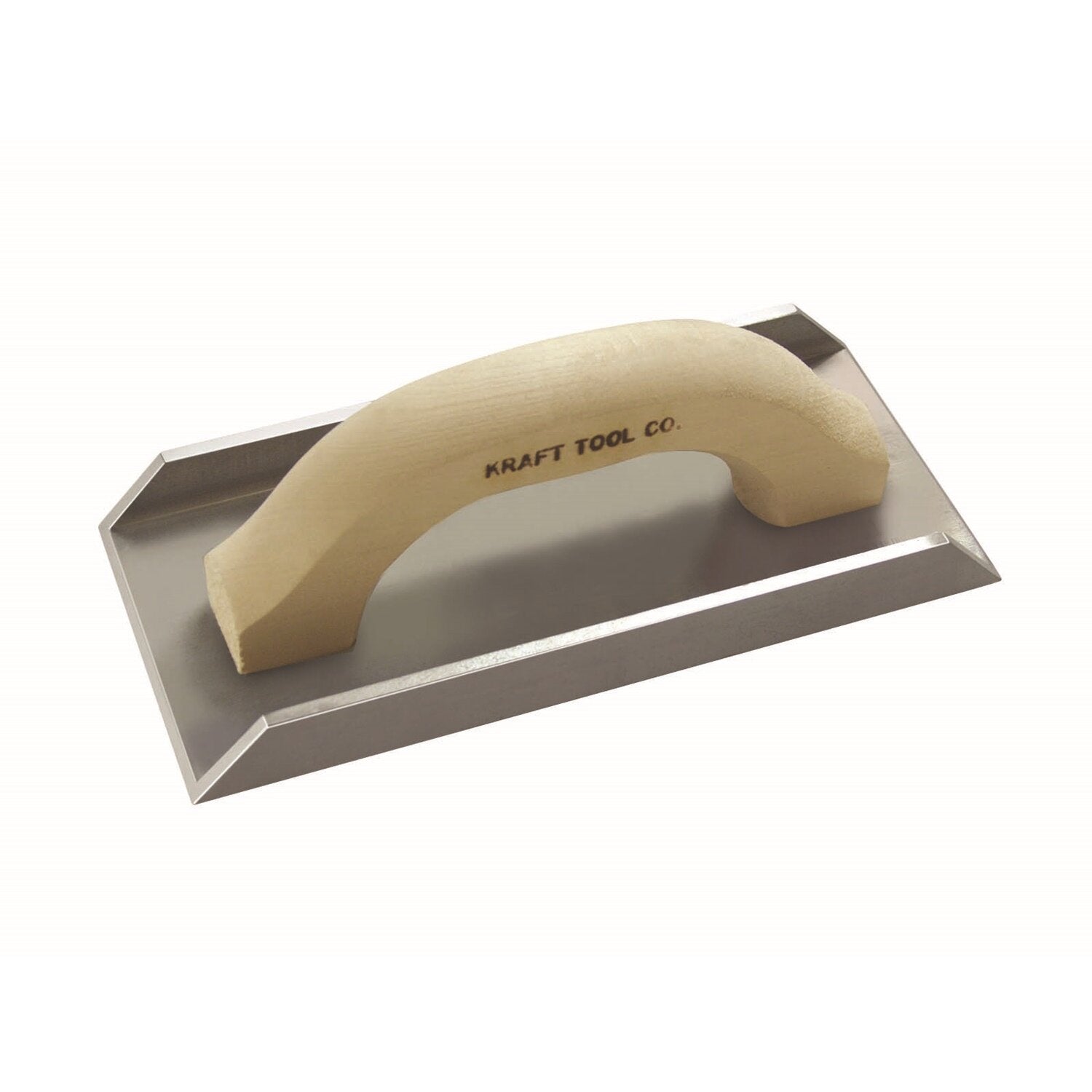 Kraft Tool PL061 9″ x 4″ x 3/4″ Angle Float with Wood Handle Supply