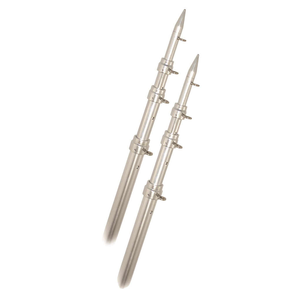 Rupp Top Gun Telescoping Outrigger Poles – Aluminum/Silver – 18′ [A0-1800-TEL] Online Hot Sale