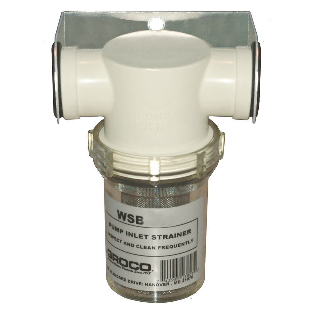 GROCO 3/4″ Fresh Water Strainer w/Plastic Basket [WSB-750-P] Online