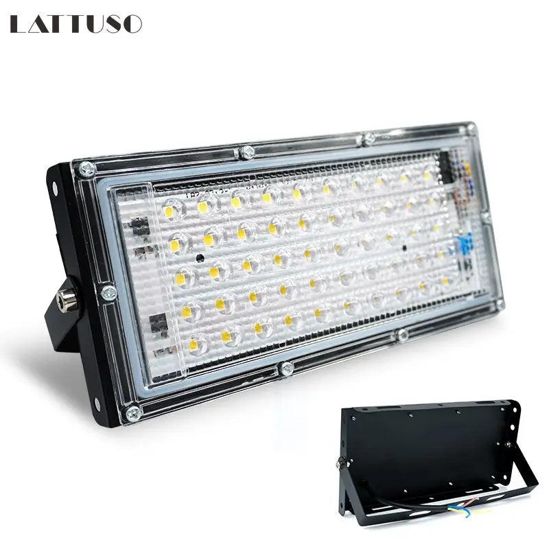 LATTUSO- Led Flood Light AC 240V Outdoor|  IP65 50W Cold/Warm Light optional Sale