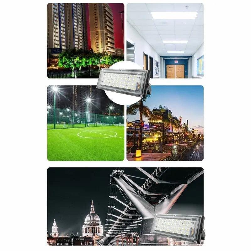 LATTUSO- Led Flood Light AC 240V Outdoor|  IP65 50W Cold/Warm Light optional Sale