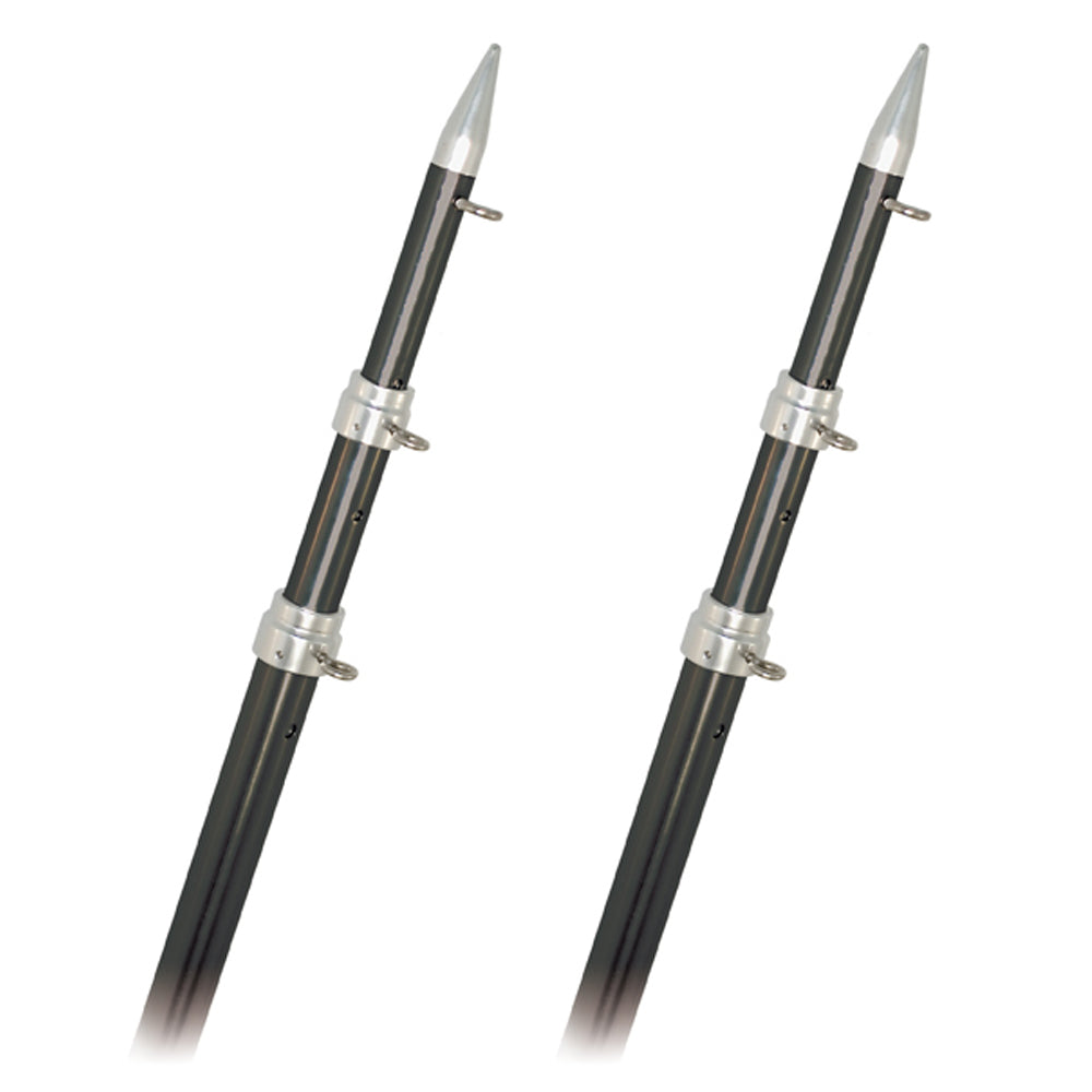 Rupp Top Gun Outrigger Poles – Telescopic – Carbon Fiber – 18′ [A0-1800-CFT] Online Sale