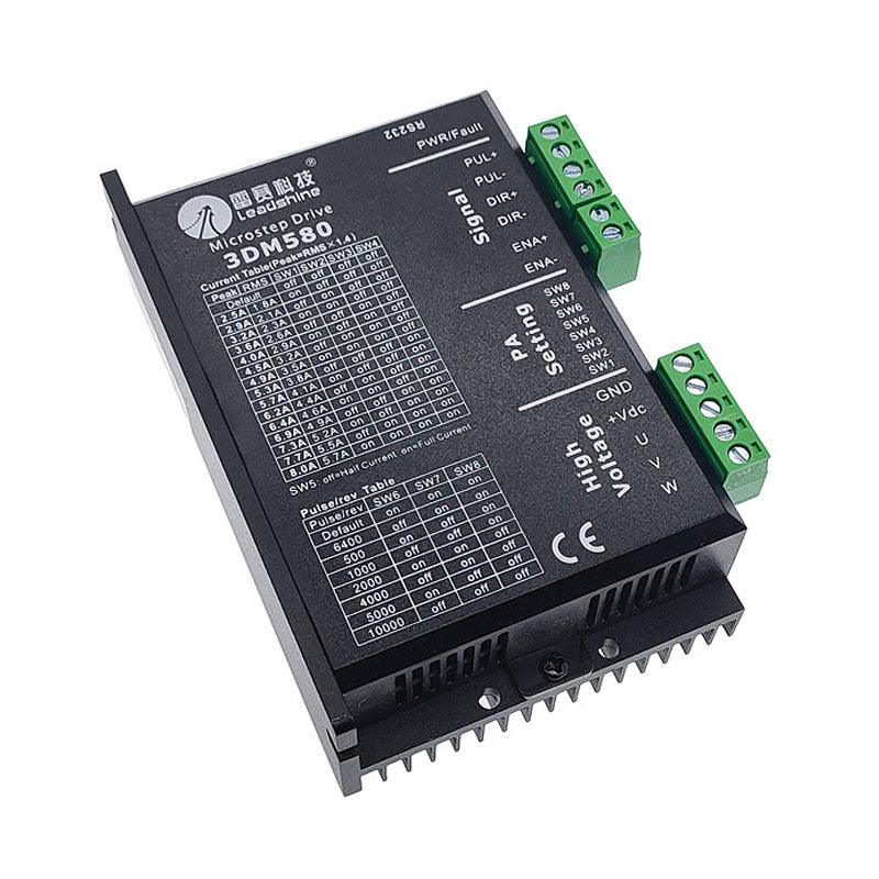 Leadshine 3phase 3DM580 stepper motor driver match stepper motor 57 86 18-50VDC Online now