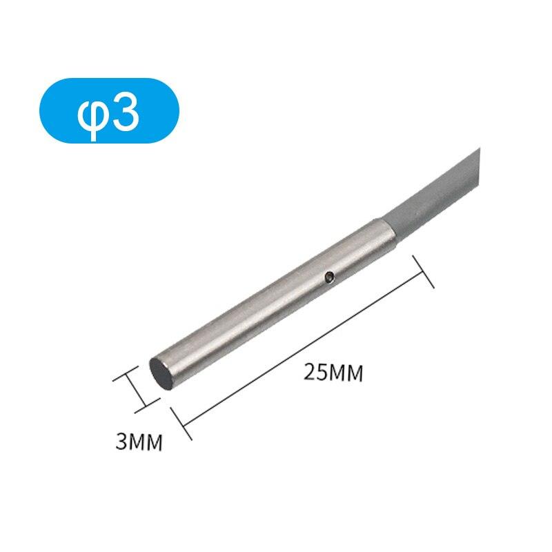 M3/M4/M5/M6 Micro Proximity Switch Three Wire Inductive Sensor with 2m Cable IP68 Hot on Sale