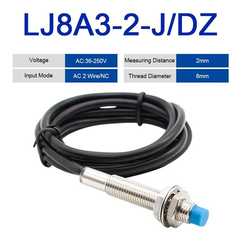 LJ8A3-2-Z-BX/AX Proximity Switch PNP/NPN NO NC M8 2mm Detect distance Inductive Sensor Switch Online now
