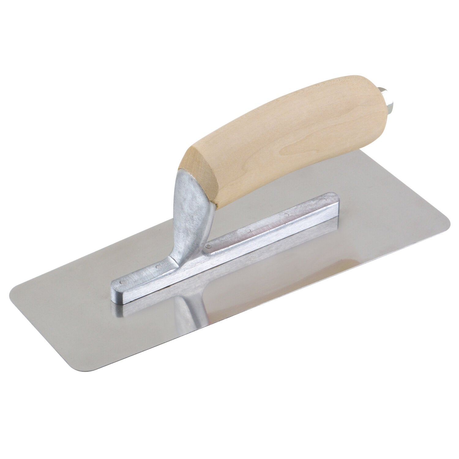 Kraft Tool PL628 9-1/2″ x 3-1/2″ (241x89mm) Stainless Steel Venetian Trowel with Wood Handle Online Hot Sale