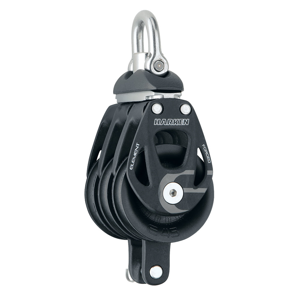Harken 45mm Triple Element Block w/ Swivel  Becket [6241] Online now