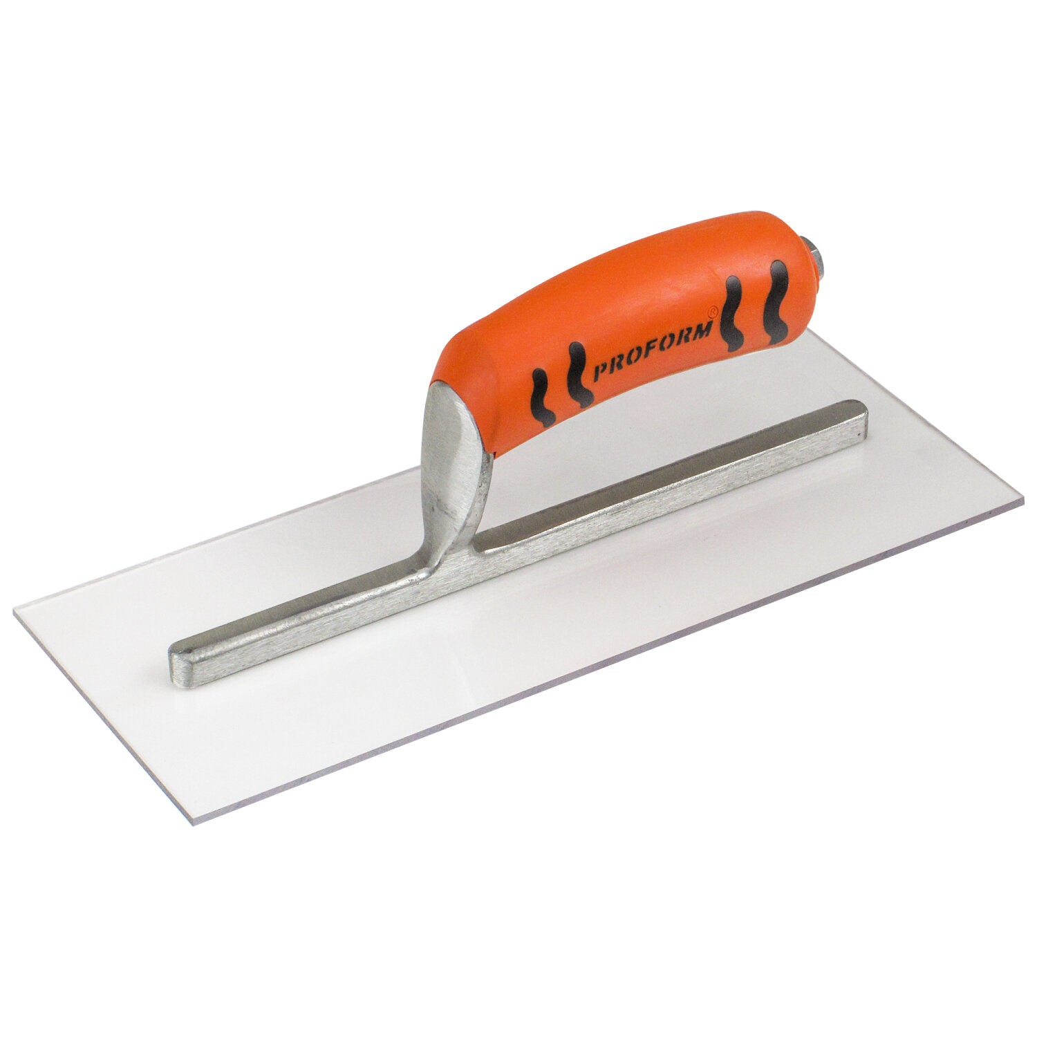 Kraft Tool PL658PF 11″ x 4-1/2″ Square End Plexi-Plastic Trowel with ProForm Handle on Sale