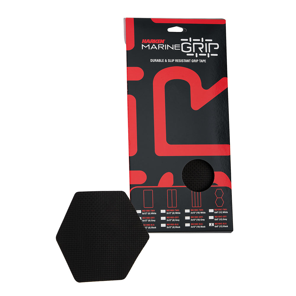 Harken Marine Grip Tape – Honeycomb – Black – 12 Pieces [MG10HC-BLK] Fashion