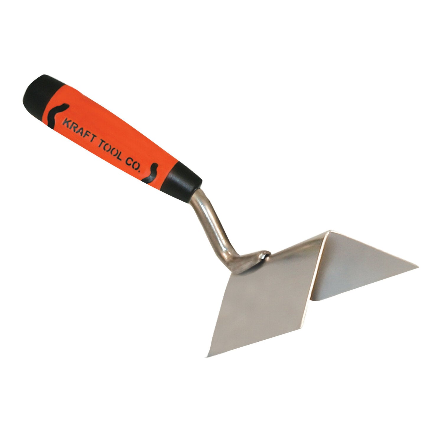 Kraft Tool PL593PF 4″ x 1-1/2″ Stainless Steel Outside Corner Trowel with ProForm Handle Supply