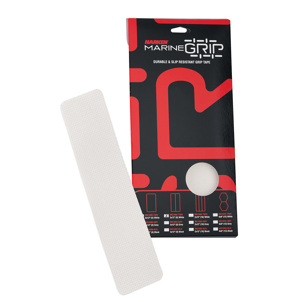 Harken Marine Grip Tape – 3 x 12″ – Translucent White – 8 Pieces [MG1003-TWH] Online