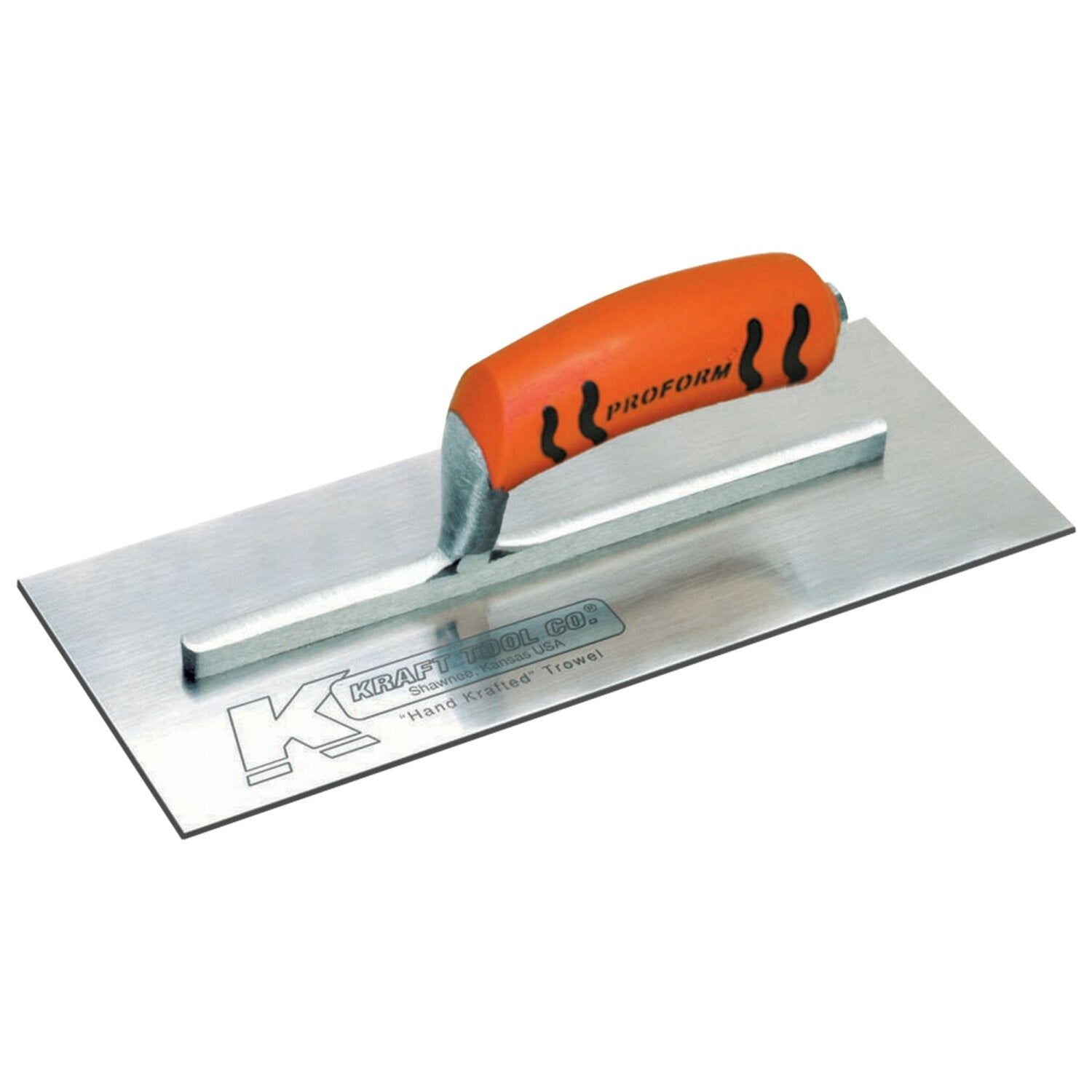 Kraft Tool PL556PF 11-1/2″ x 4-1/2″ Swedish Stainless Steel Finish Trowel with ProForm Handle Fashion