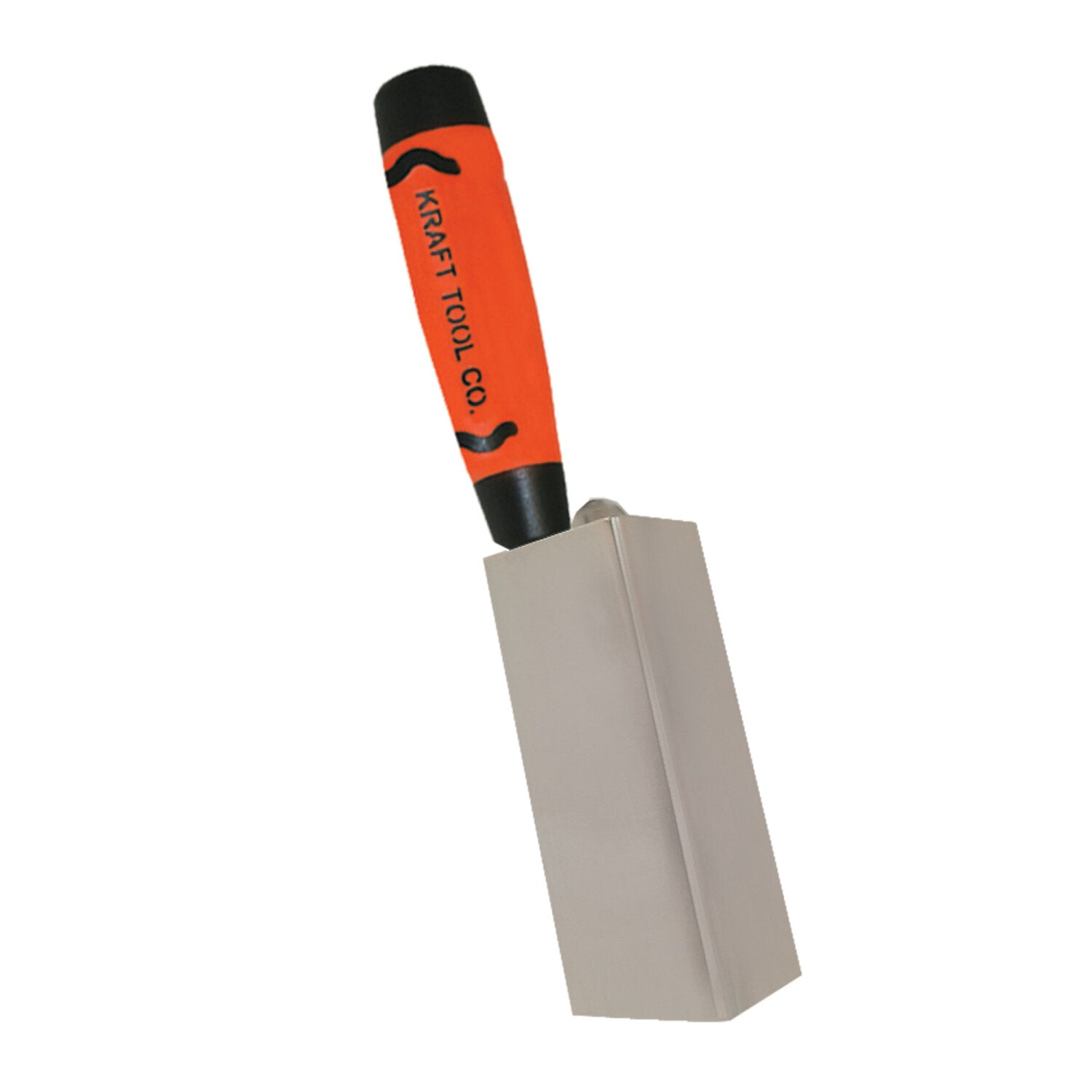 Kraft Tool PL582PF 3-1/8″ x 1″ Stainless Steel Inside Corner Trowel with ProForm Handle Hot on Sale