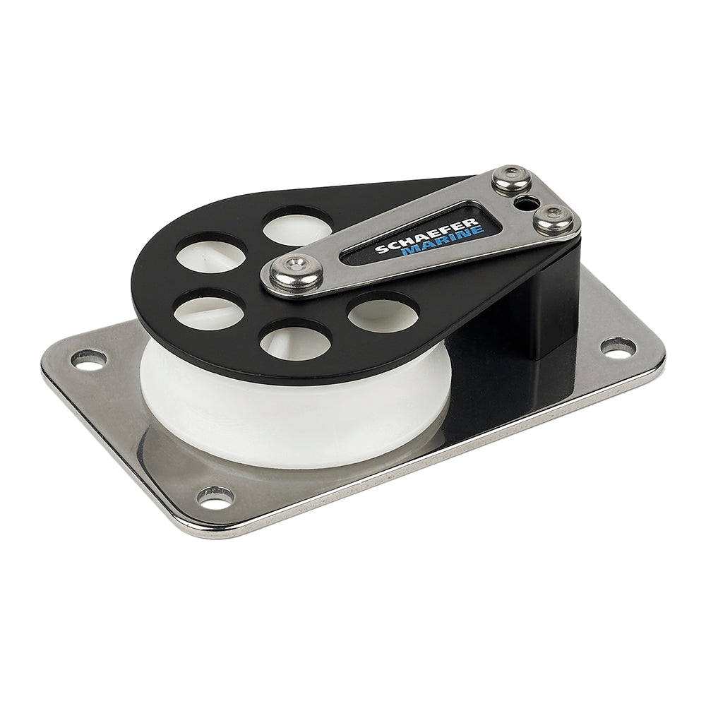 Schaefer Series 7 Flat Base/Aluminum Cheek/Delrin Sheave [704-11] Online now