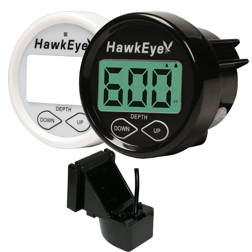 Hawkeye DepthTrax In-Dash Digital Depth  Temp Gauge – Transom Mount [DT2BX-TM] Fashion