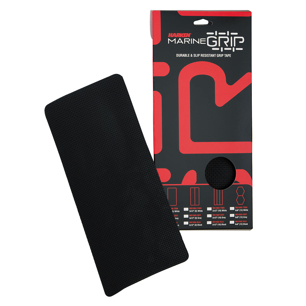 Harken Marine Grip Tape – 6 x 12″ – Black – 6 Pieces [MG1006-BLK] Hot on Sale