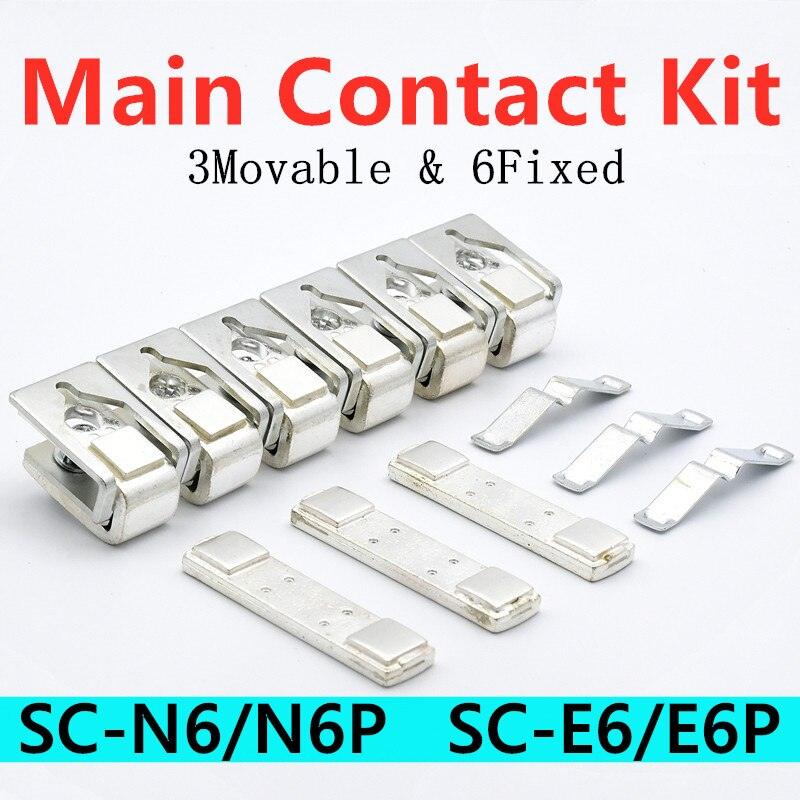 Magnetic Contactor Spare Contact Point Kit for SC-N6 Moving and Fixed Contacts SW/SC-N6P Online Hot Sale