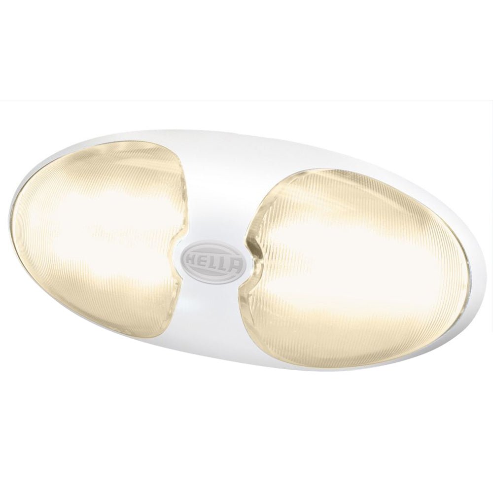 Hella Marine DuraLED 12 Interior/Exterior Lamp – Warm White LED – White Housing [959700701] Fashion