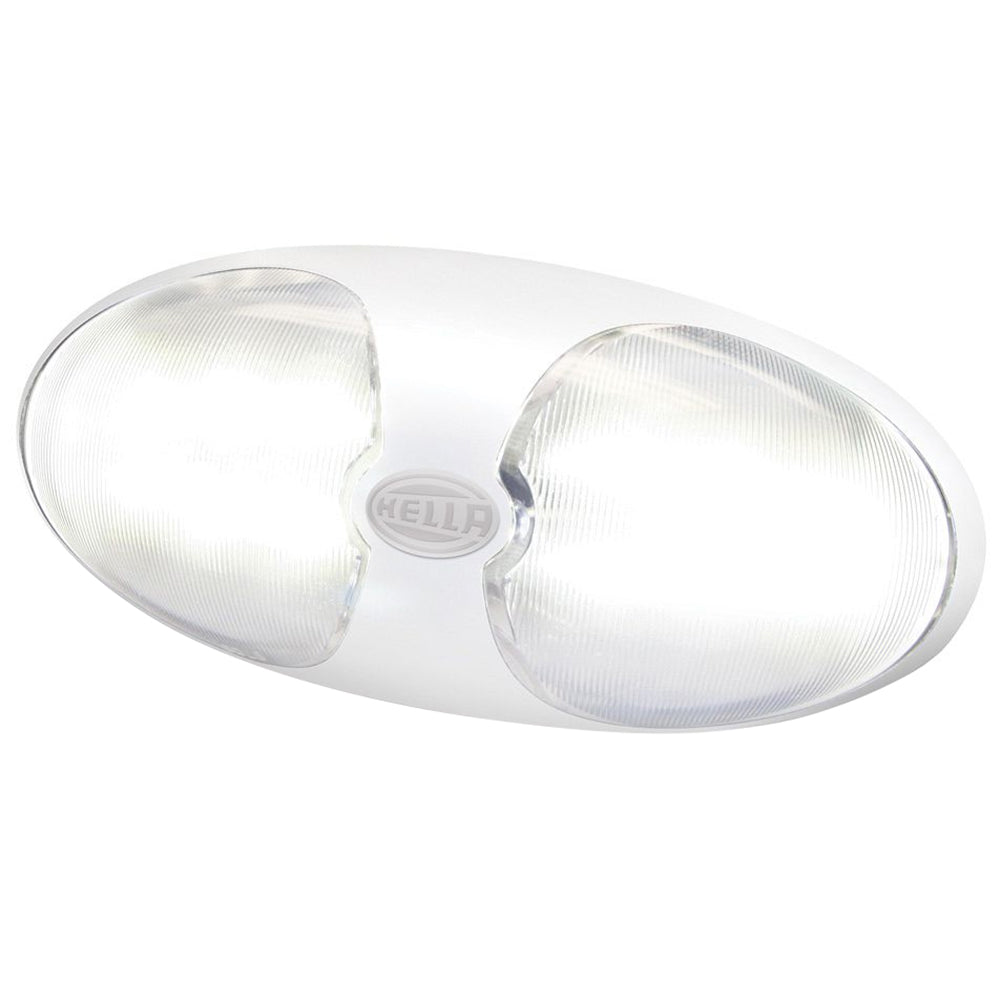 Hella Marine DuraLED 12 Interior/Exterior Lamp w/Switch – White LED – White Housing [980704001] Hot on Sale