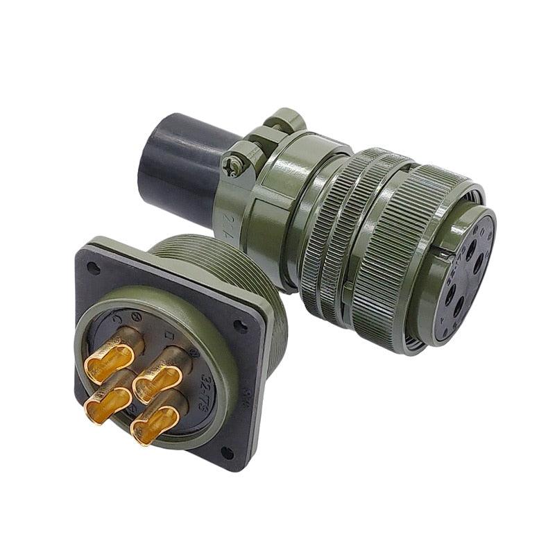 MIL-C 5015 MIL STD Military Specification Connector 4 Pin 32-17 Circular Connector Plug Socket MS3102 MS3106 MS3108 on Sale